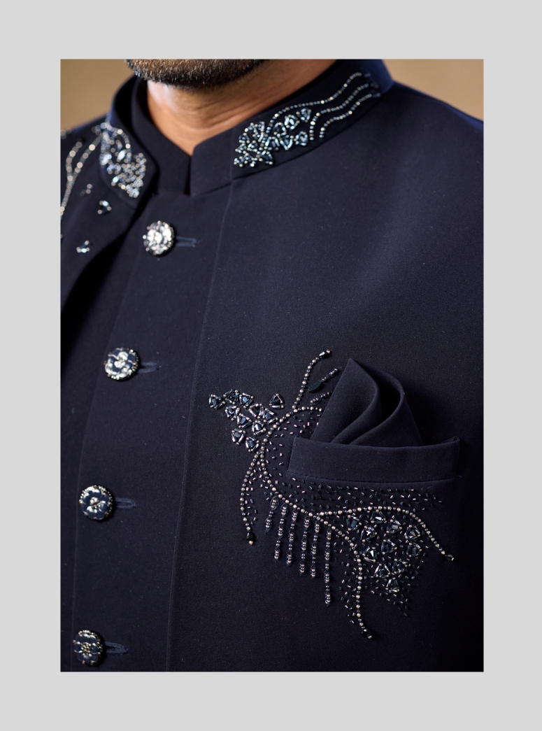 NAVY BLUE JODHPURI